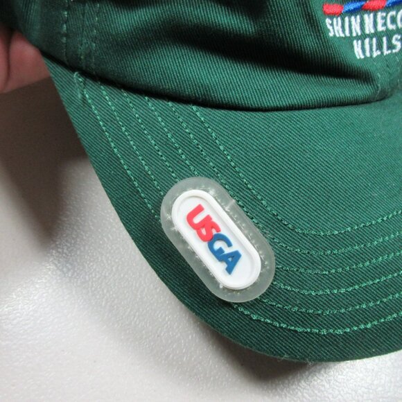 USGA mens green 2018 Shinnecock Hills US Open strapback golf hat NWT - Picture 3 of 6